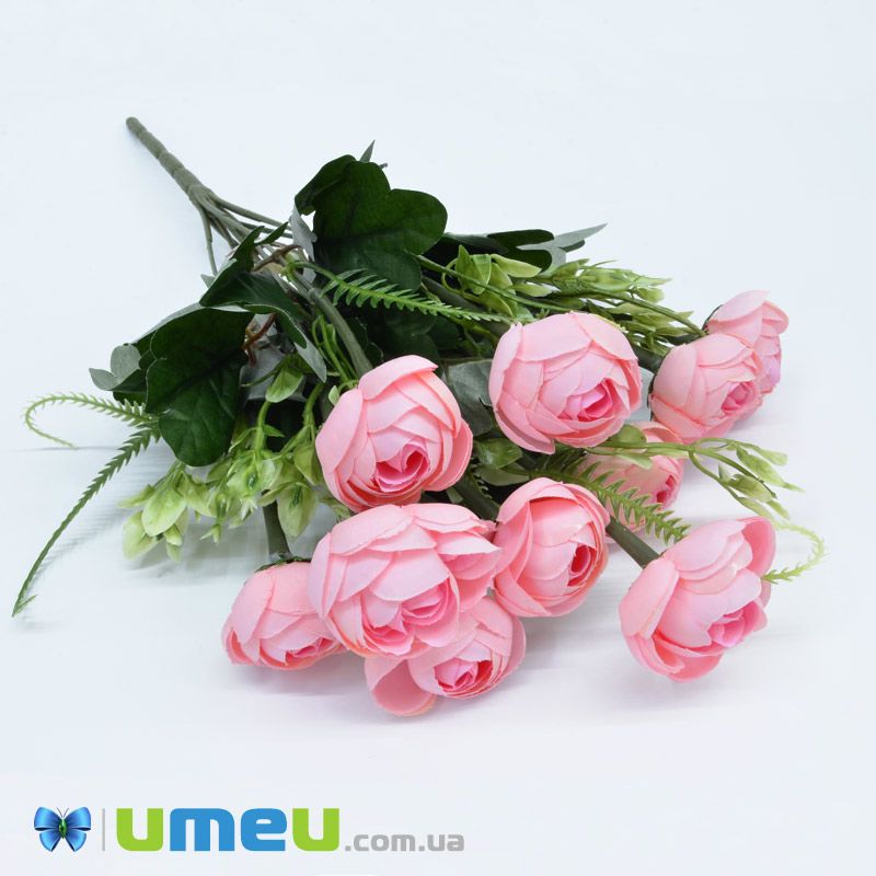 Букет півонії, 42 см, Рожевий (DIF-044948)