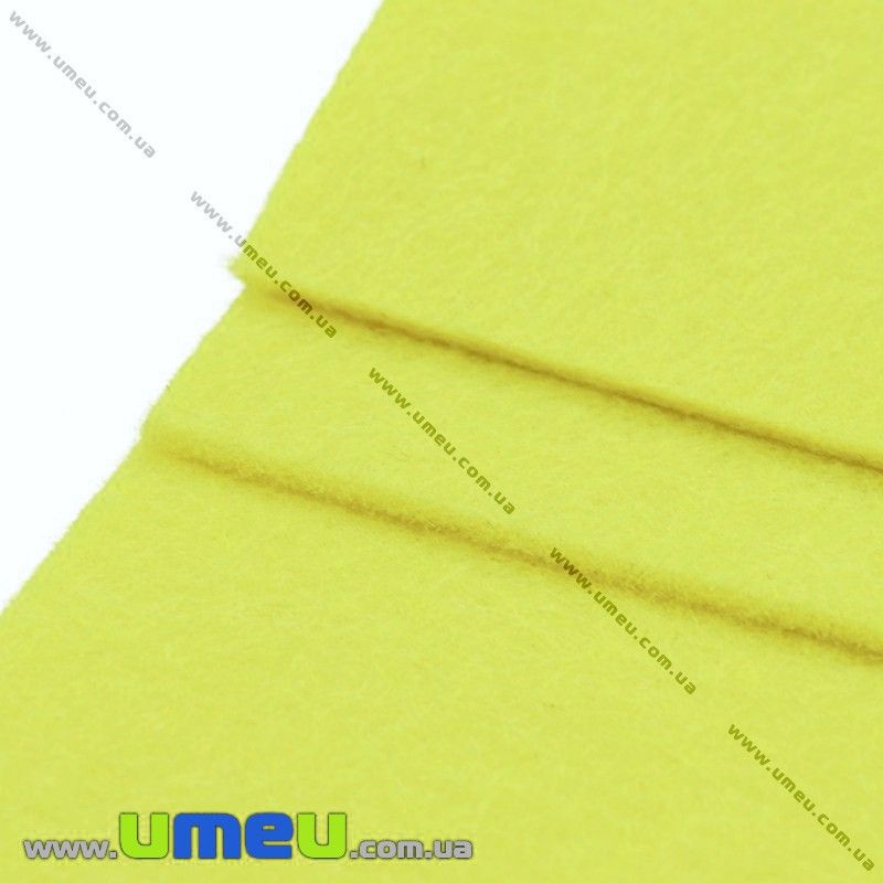 Фетр 2 мм, 20х30 см, 216 Жовтий (FLT-027343)