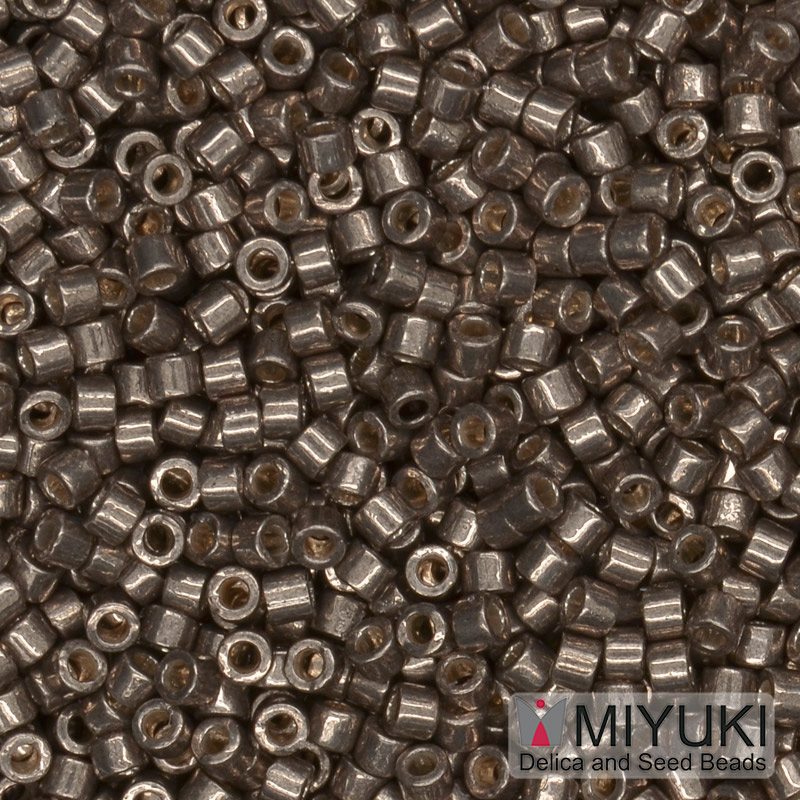 Бісер японський Miyuki Delica 11/0 DB1852, Duracoat Galvanized, Бронзовий (BIS-045493)