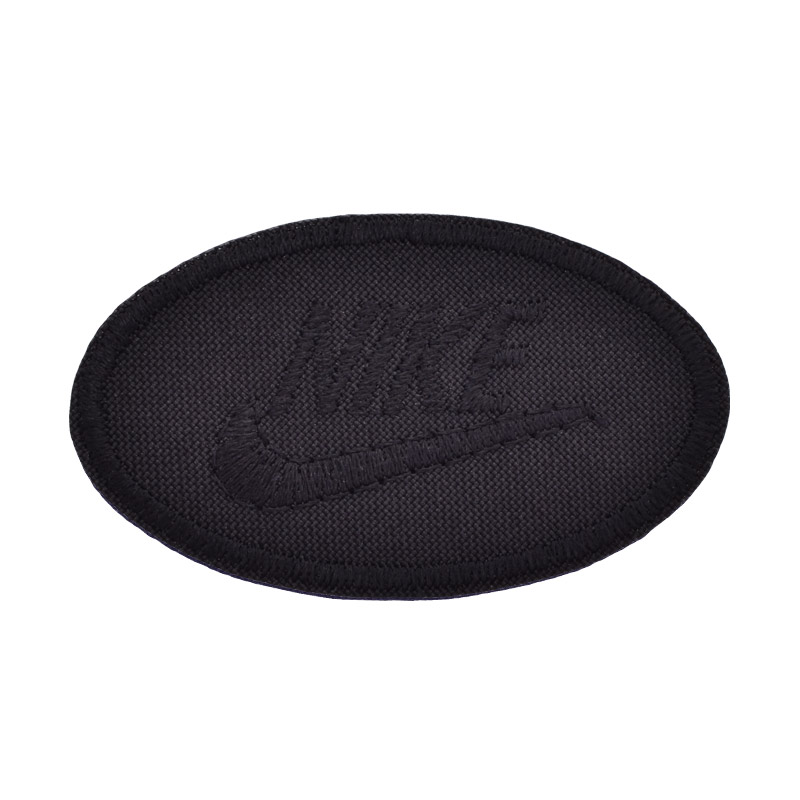 Термоаплікація Nike, 6х3,5 см, Чорна (APL-053345)