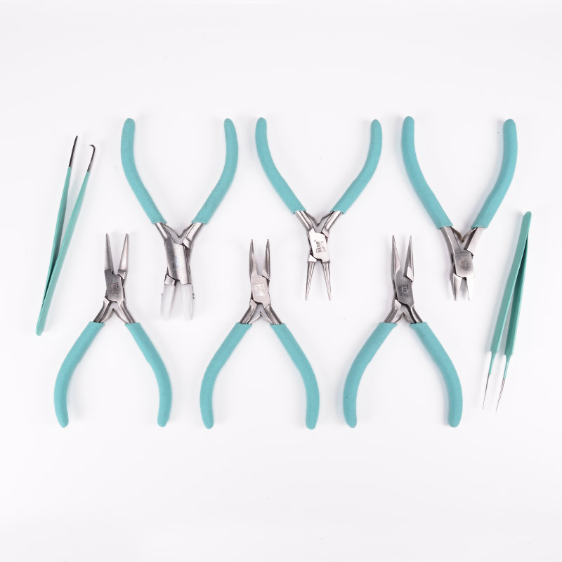 Набір інструментів (8 предметів), Бірюзовий (INS-055989)