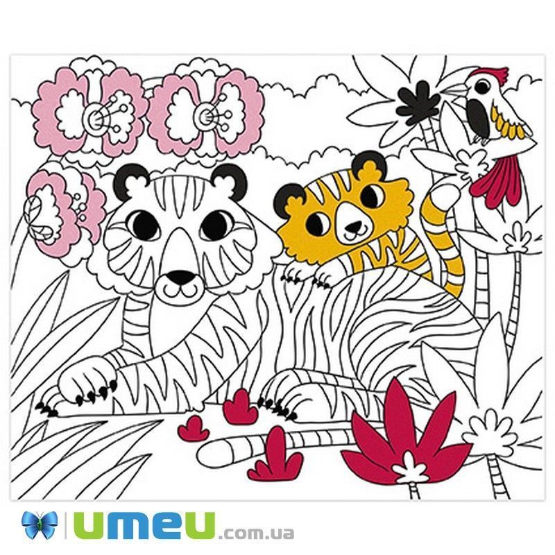 Набір для творчості Janod Оксамитові картини (DIF-043491)