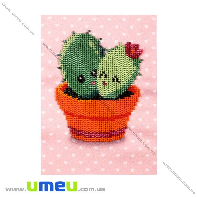 Схема для виш. бісером VDV, Кактуси Т-881, 17х12 см (SXM-029343)