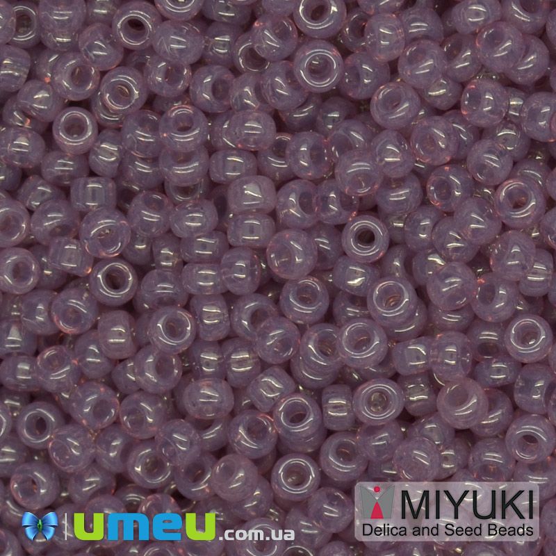 Бісер японський Miyuki круглий RR 11/0 №2373, Бузковий (BIS-045683)