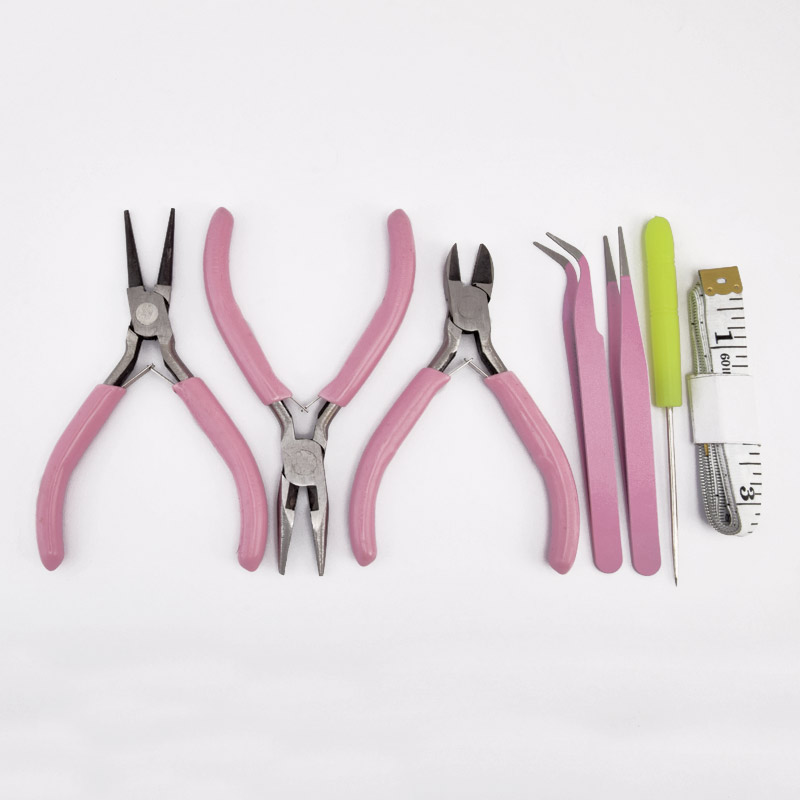 Набір інструментів у пеналі, Рожевий (INS-059426)