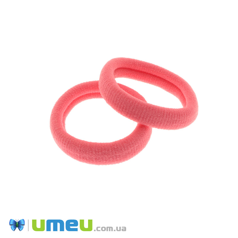 Резинка для волосся мікрофібра, 40 мм, Коралова (OSN-041661)