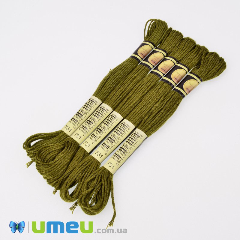 Мулине CXC 0731 Оливково-зеленый (CXC-050205)