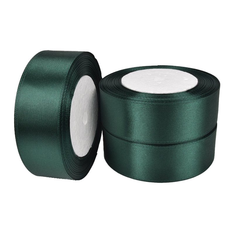 Атласна стрічка, 30 мм, Смарагдова (LEN-061100)