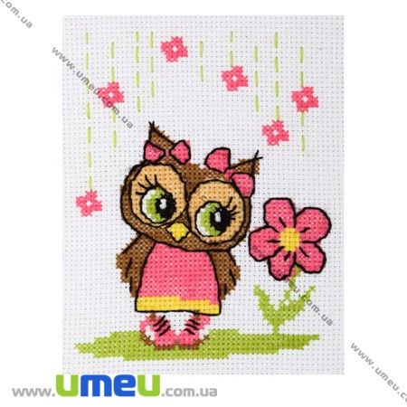 Набір для вишивання нитками VDV, Сова М-208, 11х15 см (SXM-024430)