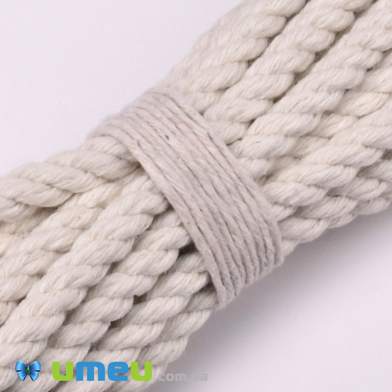 Бавовняний канат, 6 мм (LEN-050719)