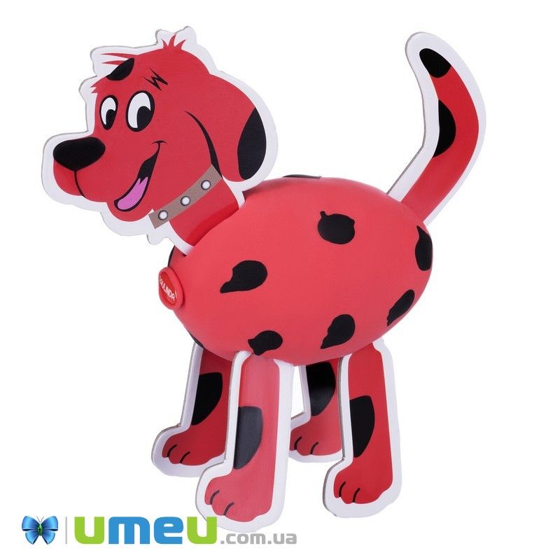 Набір для ліплення Paulinda Super Dough 3D FUN 4 в 1, тварини (кіт, кінь, овечка, собака) (DIF-043504)