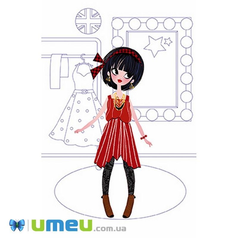 Набір для творчості Janod Модне вбрання Рок-Н-Ролл (DIF-043492)