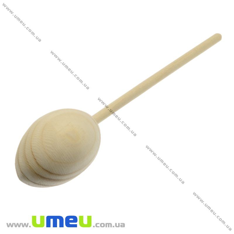 Дерев'яне яйце на паличці, 160 мм, Смерека (DEC-009166)