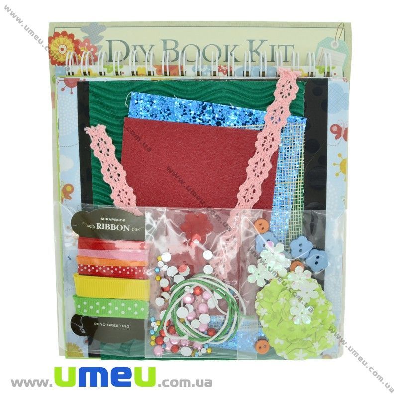 Набір скрапбукінгу для виготовлення фотоальбому (DIF-032807)