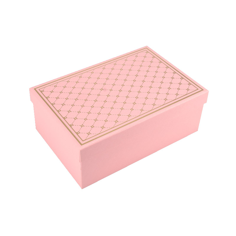 Подарункова коробка Прямокутна, 21,5х14х8 см, Персикова (UPK-060640)