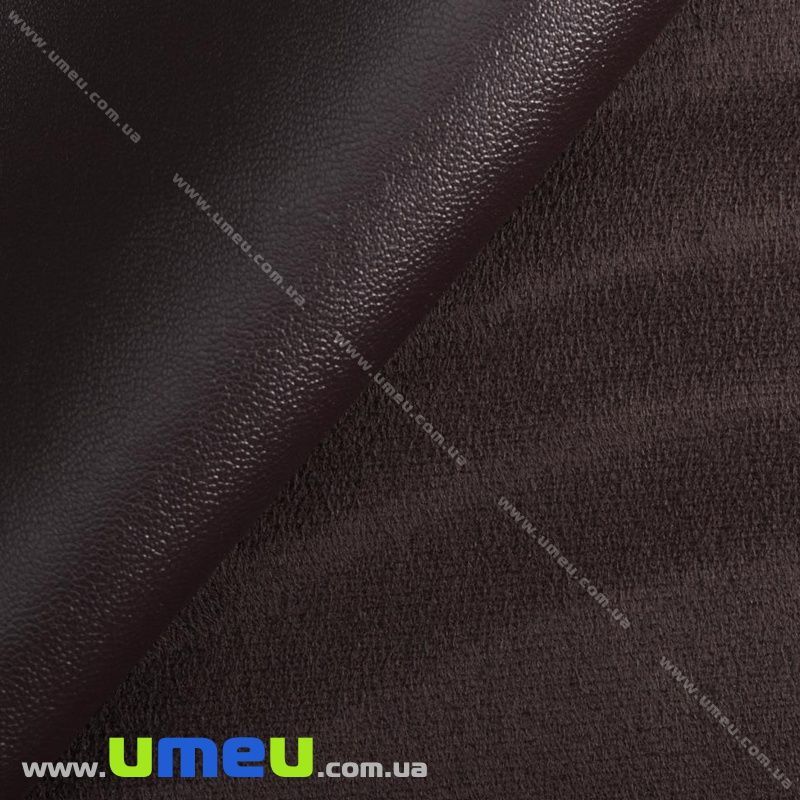Штучна шкіра на замші 0,65 мм, Коричнева, 20х27 см (LTH-036883)