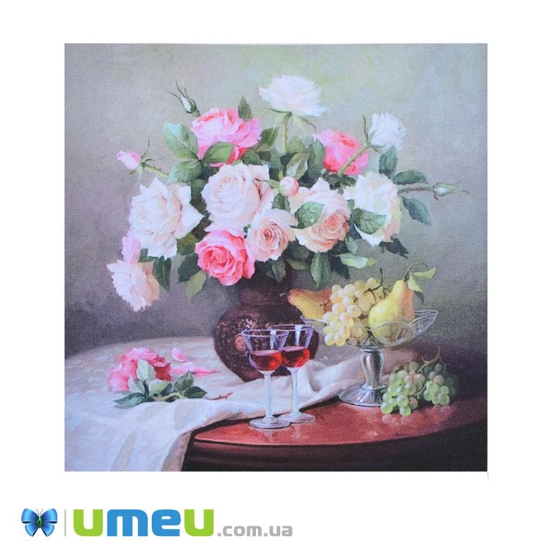 Принт для вишивання стрічками, 20х20 см (UPK-049912)