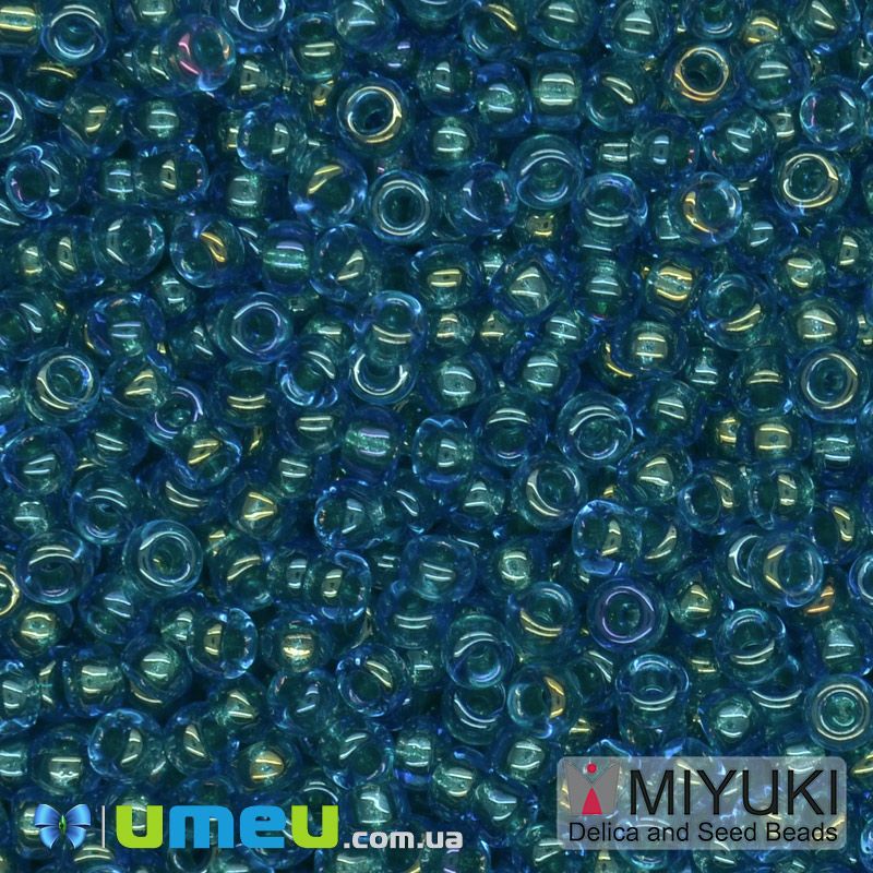 Бісер японський Miyuki круглий RR 11/0 №3537, Бірюзовий (BIS-045694)
