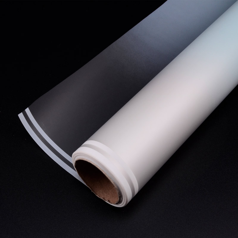 Пакувальна плівка матова (перехід, кайма), Аквамарин, 60х60 см (UPK-051347)