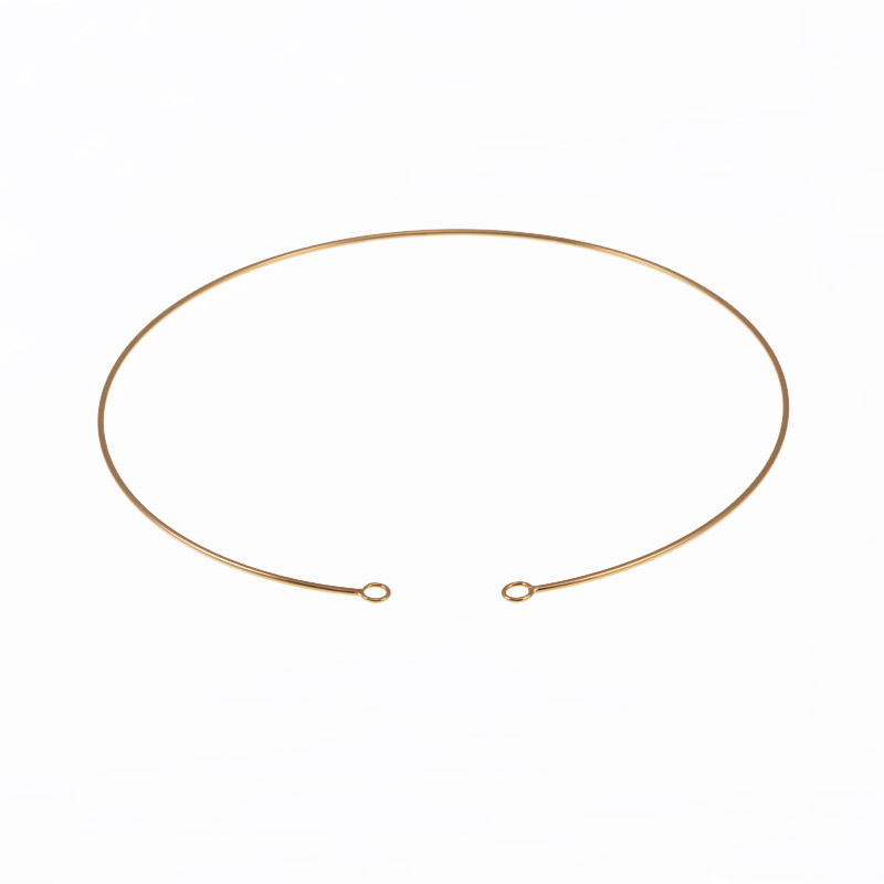 Основа металева для кольє, 13,5 см, Золото (OSN-056081)