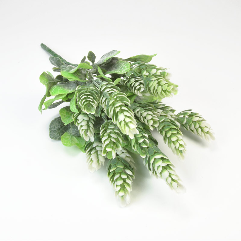 Букет хмелю, 33 см, Білий (DIF-057759)