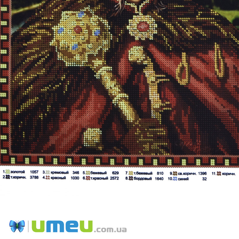 Схема для выш. бісером, Юма, Гетьман Богдан Хмельницький, 36х27 см (UPK-048464)