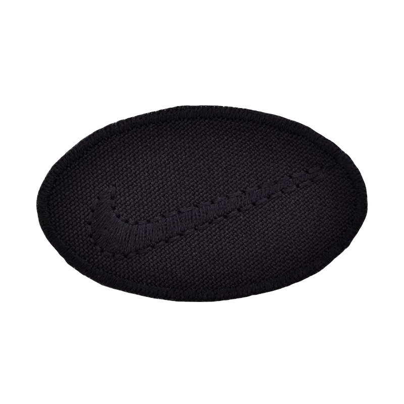 Термоаплікація Nike, 6х3,5 см, Чорна (APL-053337)