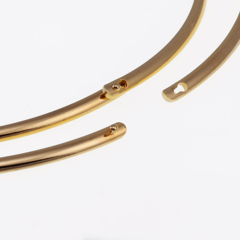 Основа на шию з нерж. ст., 13,5 см, 45 см, Золото (STL-056084)