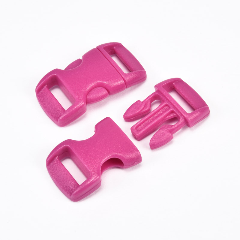 Фастекс пластиковий, 10 мм, Малиновий (SEW-061873)