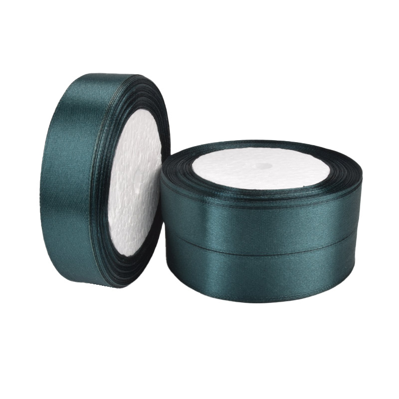 Атласна стрічка, 20 мм, Морська хвиля (LEN-060330)