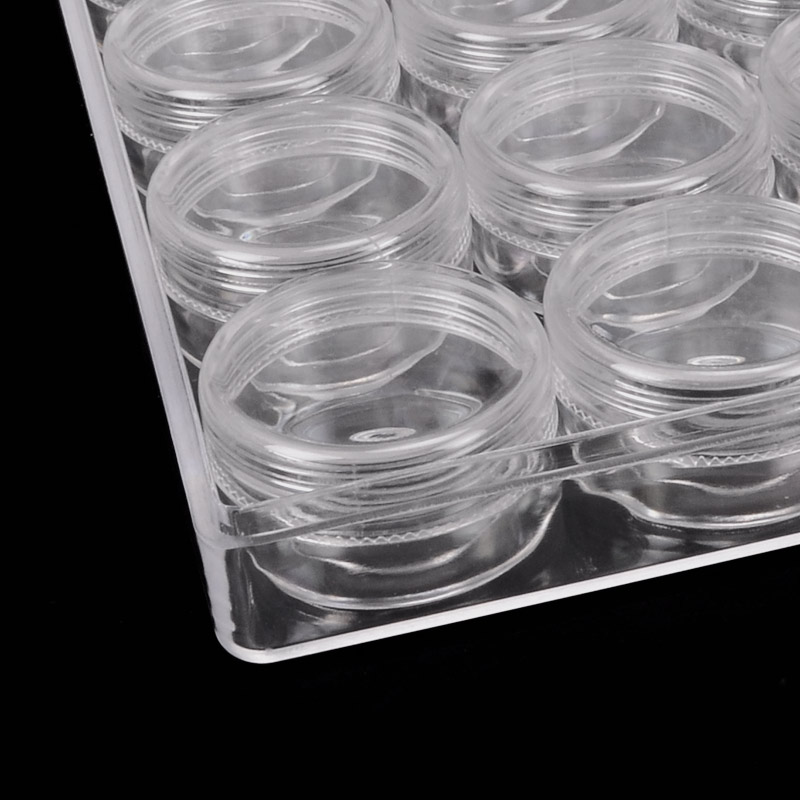 Органайзер з контейнерами для зберігання 4х2 см, 24х16х3 см (INS-056022)