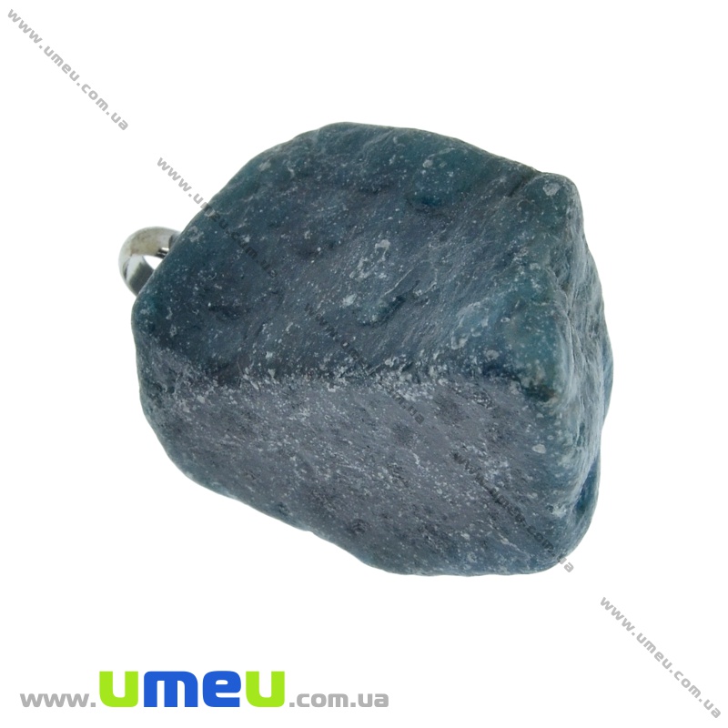 Підвіска з натурального каменю Апатит, 35х21х19 мм (POD-012019)