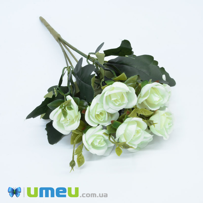 Букет троянд, 35 см, Молочний (DIF-044817)