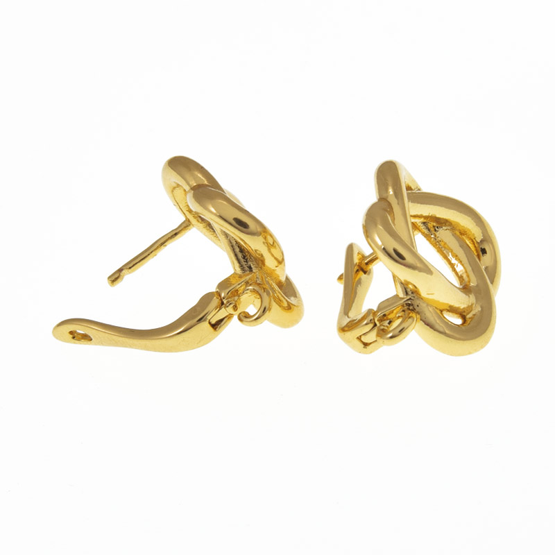 Швензы, Латунь с покрытием 18 kt, 19х13х14 мм (OSN-059995)