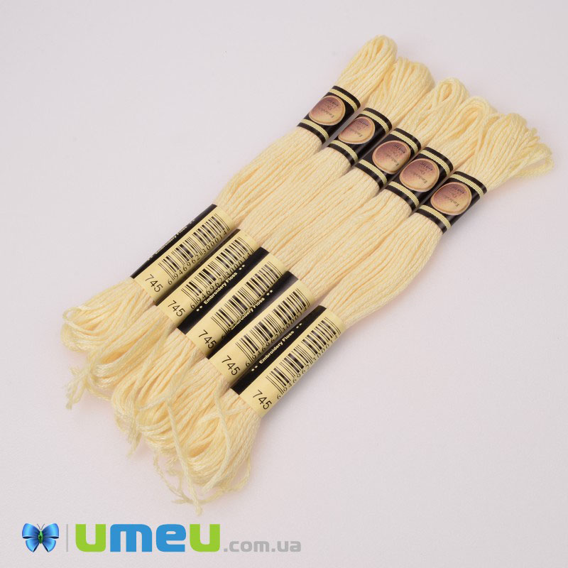 Мулине CXC 0745 Желтый, бледно св. (CXC-050215)