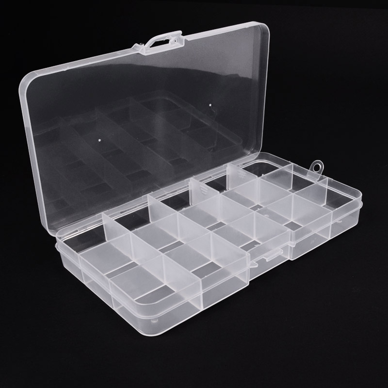 Органайзер для зберігання на 15 осередків, 17х10х2,3 см (INS-051072)