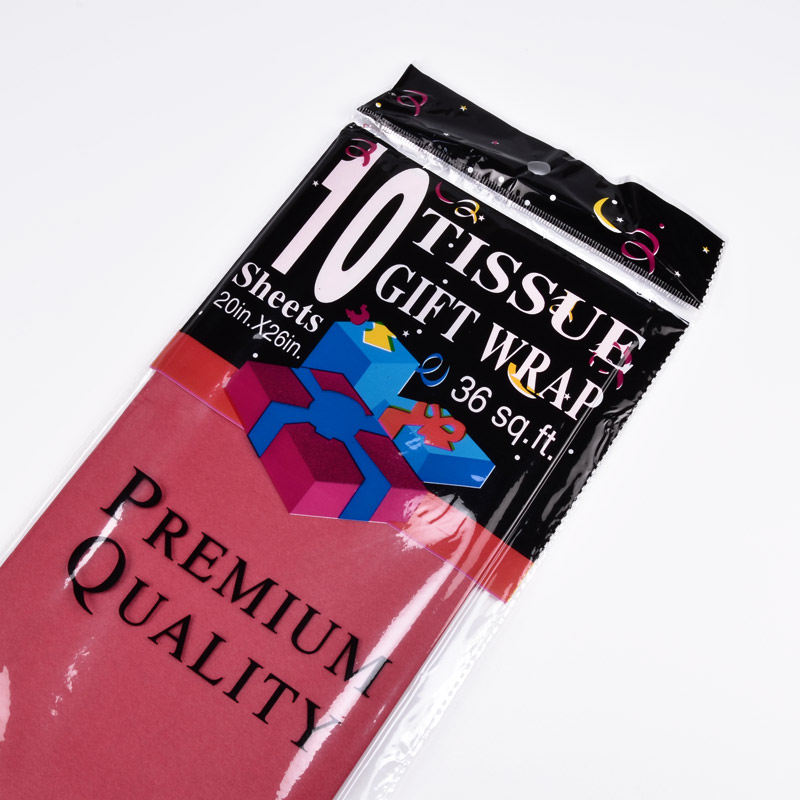 Папір тіш'ю, 65х50 см, Червоний (UPK-051312)