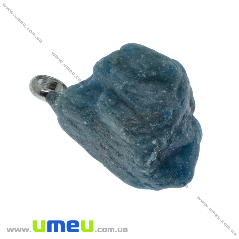 Подвеска из натурального камня Апатит, 32х21х18 мм (POD-012007)