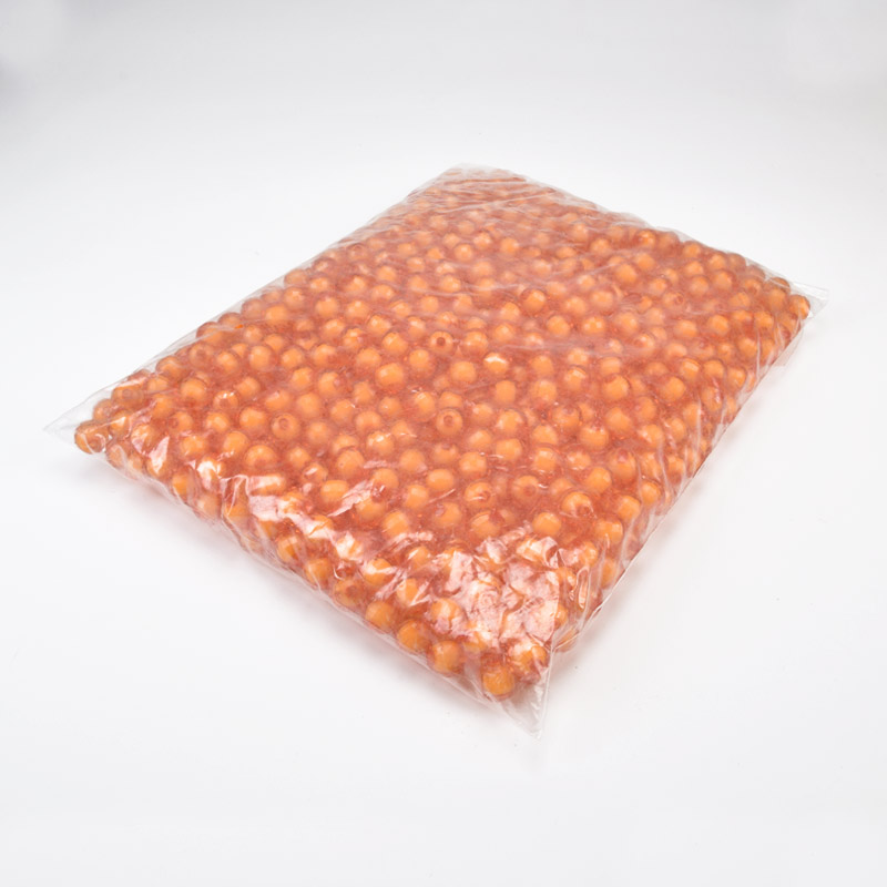 Бусины для сумок ОПТ, Акриловые, Круглые граненые, 10 мм, Оранжевые (BUS-059640)