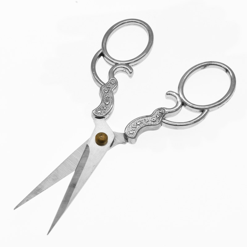 Ножиці з нержавіючої сталі, 13 см, Темне срібло (INS-051843)