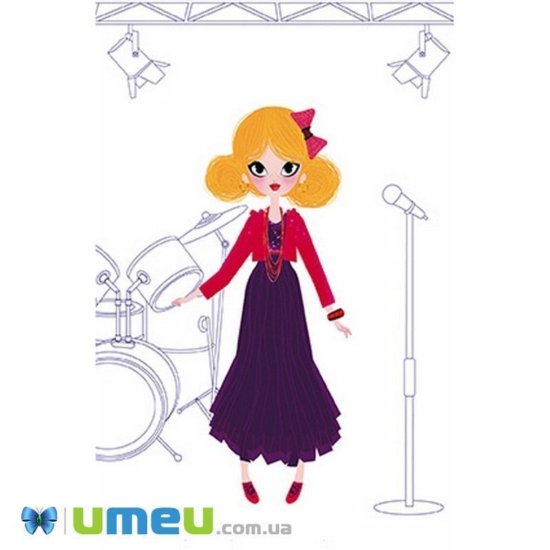 Набір для творчості Janod Модне вбрання Рок-Н-Ролл (DIF-043492)