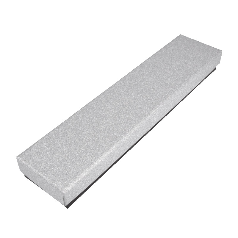 Коробочка Прямоугольная, 20,5х4,5х2,5 см, Серебристая (UPK-060590)