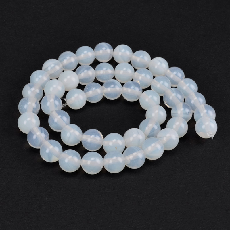 Бусины Опалит, Синт. камень, 8 мм, Круглые (BUS-051669)