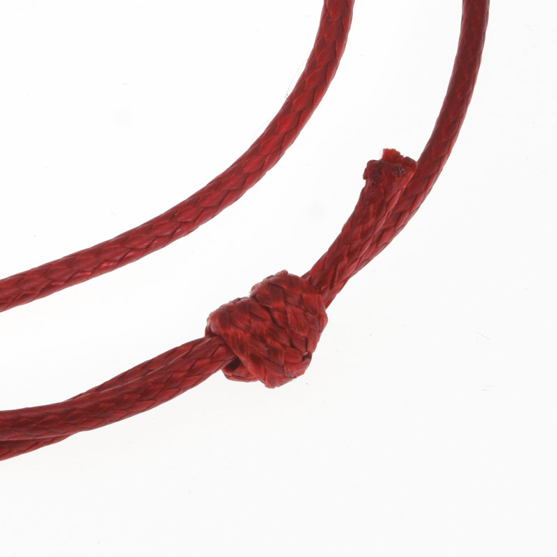 Браслет-оберег, Красный, Диаметр регулируемый (BUS-060515)