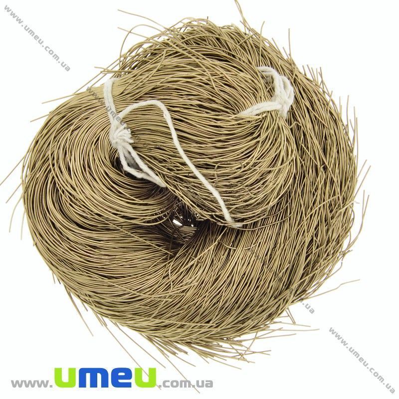 Канітель гладка 0,5 мм, Бронза (KNT-027992)