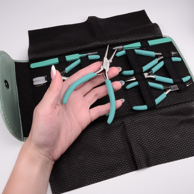 Набір інструментів (8 предметів), Бірюзовий (INS-055989)