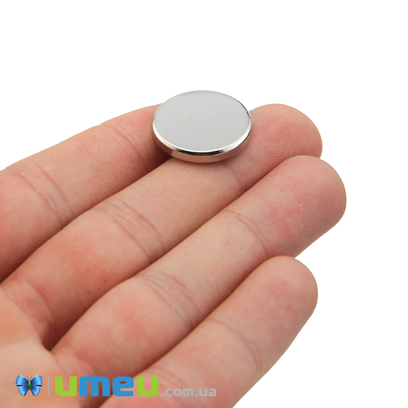Магнит неодимовый для брошей Круглый, 20х2,7 мм (OSN-039344)