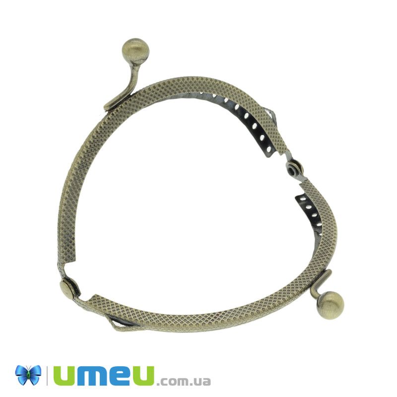 Фермуар металевий, Антична бронза, 8,7х6 см (BAG-042107)