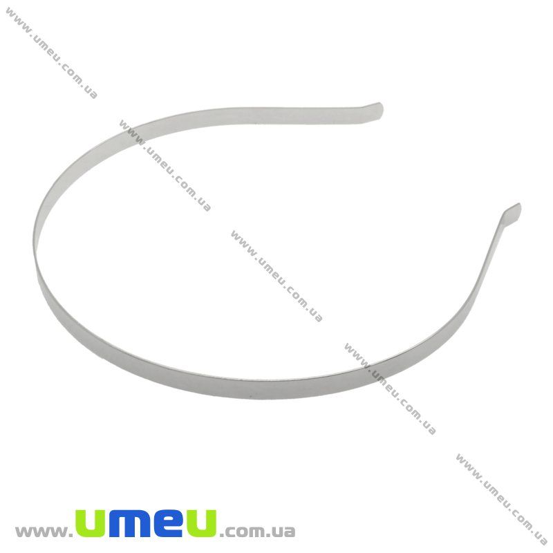 Обруч металевий, 5 мм, Темне срібло (OSN-002000)