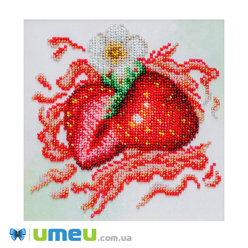 Схема для виш. бісером VDV, Солодка полуниця Т-1265, 16х16 см (SXM-027885)